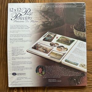 Creative Memories 12x12 Page Protectors - Clear NWT!